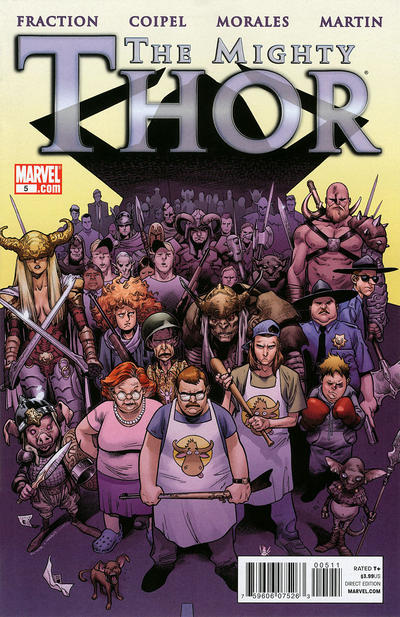 Cover for The Mighty Thor (Marvel, 2011 series) #5 [Olivier Coipel Cover]