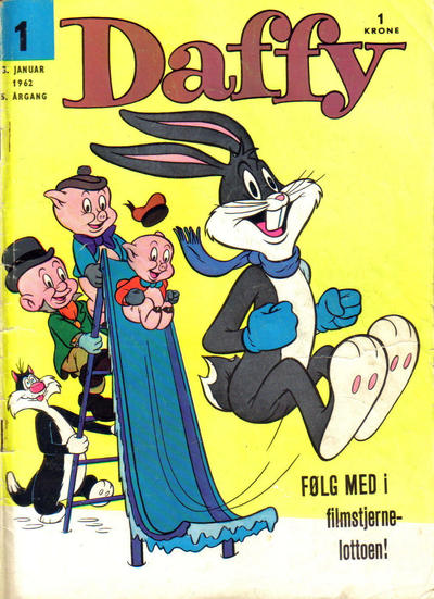 Cover for Daffy (Allers Forlag, 1959 series) #1/1962