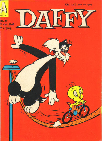 Cover for Daffy (Allers Forlag, 1959 series) #21/1966