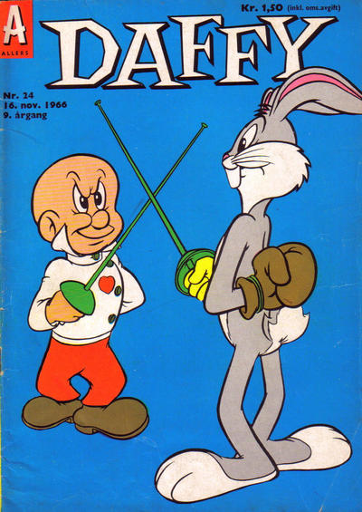 Cover for Daffy (Allers Forlag, 1959 series) #24/1966