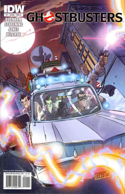 Cover for Ghostbusters (IDW, 2011 series) #1 [Cover A]