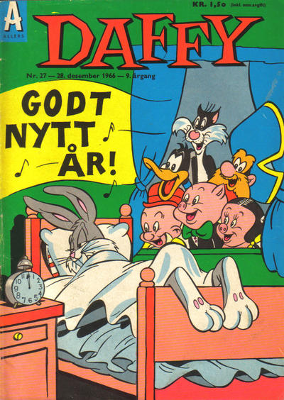 Cover for Daffy (Allers Forlag, 1959 series) #27/1966