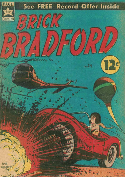 Cover for Brick Bradford (Yaffa / Page, 1964 series) #24