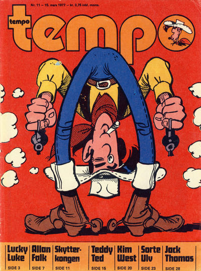 Cover for Tempo (Hjemmet / Egmont, 1966 series) #11/1977