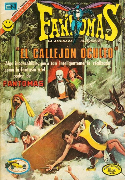 Cover for Fantomas (Editorial Novaro, 1969 series) #81