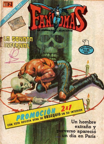 Cover for Fantomas (Editorial Novaro, 1969 series) #350