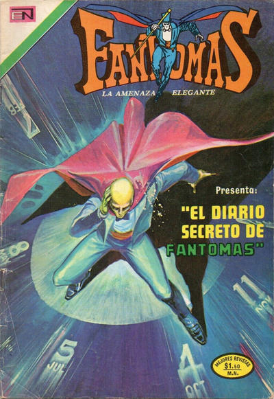 Cover for Fantomas (Editorial Novaro, 1969 series) #135