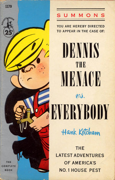 Cover for Dennis the Menace vs. Everybody (Pocket Books, 1957 series) #1179