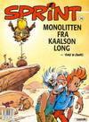 Cover Thumbnail for Sprint (1986 series) #26 - Monolitten fra Kaalson Long [4. opplag]