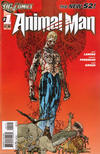 Cover Thumbnail for Animal Man (2011 series) #1 [Second Printing]