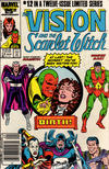 Cover Thumbnail for The Vision and the Scarlet Witch (1985 series) #12 [Newsstand]