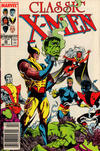 Cover for Classic X-Men (Marvel, 1986 series) #30 [Newsstand]