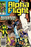 Cover for Alpha Flight (Marvel, 1983 series) #26 [Newsstand]