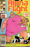 Cover Thumbnail for Alpha Flight (1983 series) #22 [Newsstand]