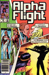 Cover for Alpha Flight (Marvel, 1983 series) #18 [Newsstand]