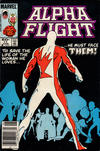 Cover for Alpha Flight (Marvel, 1983 series) #11 [Newsstand]