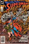Cover for Superman (DC, 1987 series) #5 [Newsstand]