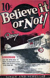 Cover for Believe It or Not! by Ripley (Simon and Schuster, 1929 series) 
