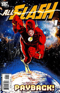 Cover Thumbnail for All Flash (DC, 2007 series) #1 [Bill Sienkiewicz Cover]