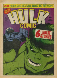 Cover Thumbnail for Hulk Comic (Marvel UK, 1979 series) #6