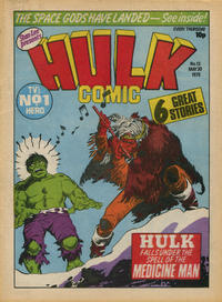 Cover Thumbnail for Hulk Comic (Marvel UK, 1979 series) #13