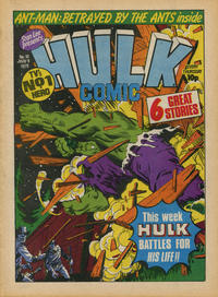 Cover Thumbnail for Hulk Comic (Marvel UK, 1979 series) #10
