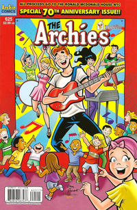 Cover for Archie (Archie, 1959 series) #625 [Direct Edition]