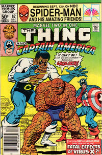 Cover Thumbnail for Marvel Two-in-One (Marvel, 1974 series) #82 [Newsstand]