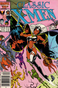 Cover for Classic X-Men (Marvel, 1986 series) #4 [Newsstand]