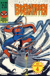 Cover Thumbnail for Edderkoppen (Semic, 1984 series) #8/1985