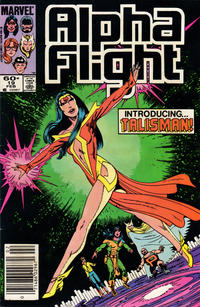 Cover for Alpha Flight (Marvel, 1983 series) #19 [Newsstand]
