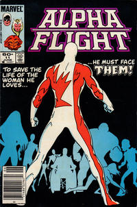Cover Thumbnail for Alpha Flight (Marvel, 1983 series) #11 [Newsstand]