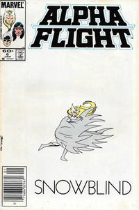 Cover Thumbnail for Alpha Flight (Marvel, 1983 series) #6 [Newsstand]