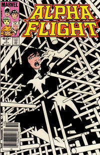 Cover Thumbnail for Alpha Flight (Marvel, 1983 series) #3 [Newsstand]