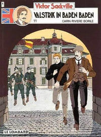 Cover Thumbnail for Victor Sackville (Le Lombard, 1986 series) #11 - Valstrik in Baden Baden