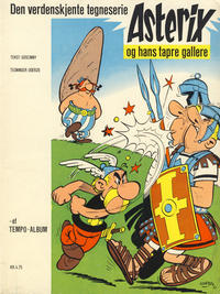 Cover Thumbnail for Asterix (Hjemmet / Egmont, 1969 series) #[1] - Asterix og hans tapre gallere [1. opplag]