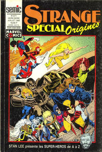 Cover Thumbnail for Strange Spécial Origines (Semic S.A., 1989 series) #271 hors série