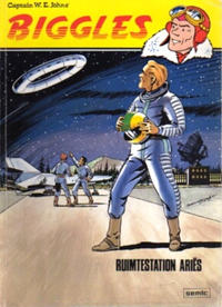 Cover Thumbnail for Biggles (Semic Press, 1977 series) #4 - Ruimtestation Ariës