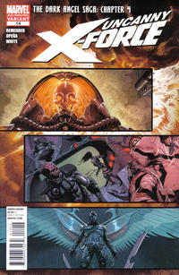 Cover for Uncanny X-Force (Marvel, 2010 series) #14 [Second Printing]
