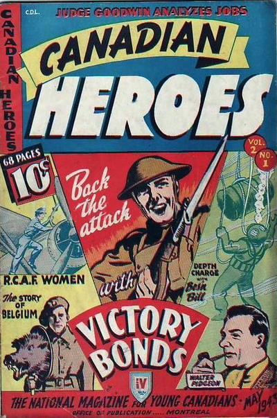 Cover for Canadian Heroes (Educational Projects, 1942 series) #v2#1
