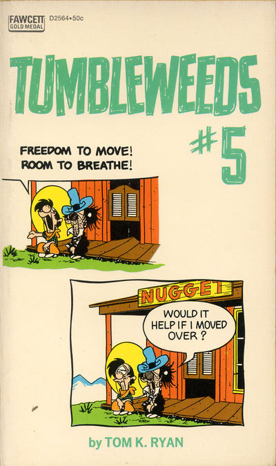 Cover for Tumbleweeds (Gold Medal Books, 1970 series) #5 (D2564)
