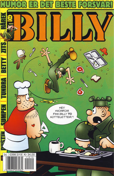 Cover for Billy (Hjemmet / Egmont, 1998 series) #19/2011