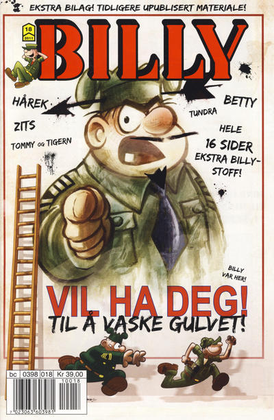 Cover for Billy (Hjemmet / Egmont, 1998 series) #18/2011