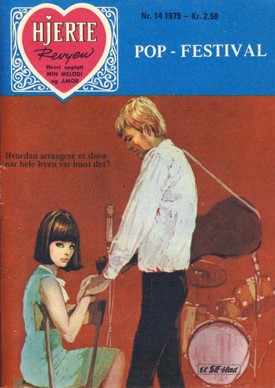 Cover for Hjerterevyen (Serieforlaget / Se-Bladene / Stabenfeldt, 1960 series) #14/1975