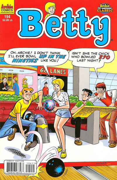 Cover for Betty (Archie, 1992 series) #194