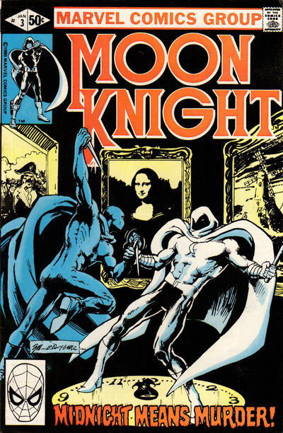 Cover for Moon Knight (Marvel, 1980 series) #3 [Direct]