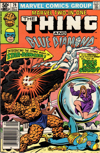 Cover for Marvel Two-in-One (Marvel, 1974 series) #79 [Newsstand]