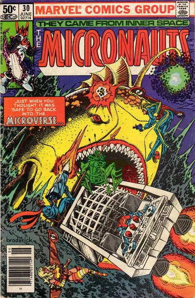 Cover for Micronauts (Marvel, 1979 series) #30 [Newsstand]