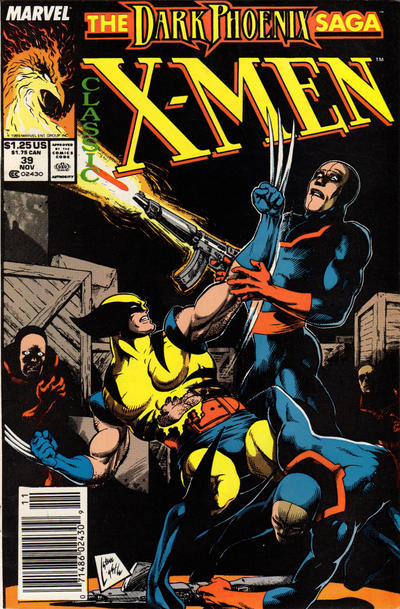 Cover for Classic X-Men (Marvel, 1986 series) #39 [Newsstand]
