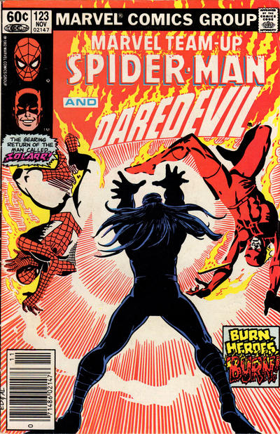 Cover for Marvel Team-Up (Marvel, 1972 series) #123 [Direct]